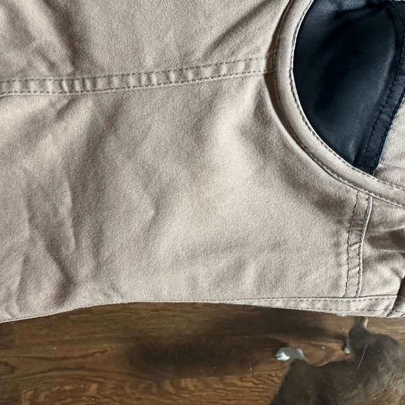 Alexander Wang Khaki and Leather Corset - Picture 3 of 6